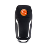 4 BTN Upgraded Flip Remote Key Fob Replacement for 2008 - 2014 Ford Escape Explorer, 2004 - 2006 LS, 2005 - 2007 Montego CWTWB1U345, CWTWB1U212, CWTWB1U331  KR-F4SG-10